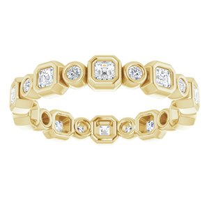 Bracelet d'éternité diamant 14K jaune 5/8 CTW