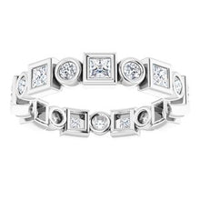 Charger l&#39;image dans la galerie, Bracelet d&#39;éternité en platine 9/10 CTW Diamond
