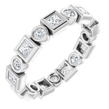 Charger l&#39;image dans la galerie, Bracelet d&#39;éternité en platine 9/10 CTW Diamond
