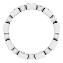 Charger l&#39;image dans la galerie, Bracelet d&#39;éternité en platine 9/10 CTW Diamond

