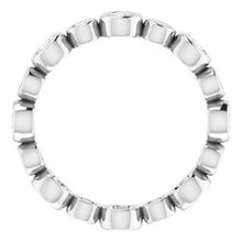 Charger l&#39;image dans la galerie, Bracelet éternité diamant 14K blanc 1 1/5 CTW
