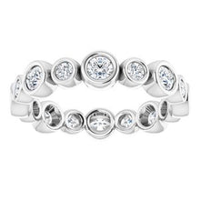 Charger l&#39;image dans la galerie, Bracelet éternité diamant 14K blanc 1 1/5 CTW
