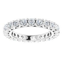 Load image into Gallery viewer, Platinum 1 1/3 CTW Diamond Eternity Band
