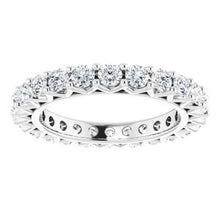 Load image into Gallery viewer, Platinum 1 1/2 CTW Diamond Eternity Band
