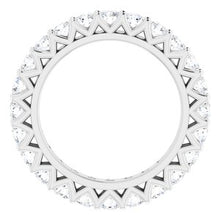 Load image into Gallery viewer, Platinum 1 1/2 CTW Diamond Eternity Band
