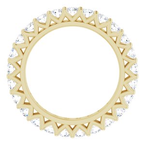 Bracelet d'éternité en diamant 14K jaune 1 3/8 CTW