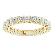 Charger l&#39;image dans la galerie, Bracelet d&#39;éternité en diamant 14K jaune 1 3/8 CTW
