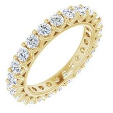 Charger l&#39;image dans la galerie, Bracelet d&#39;éternité en diamant 14K jaune 1 1/2 CTW
