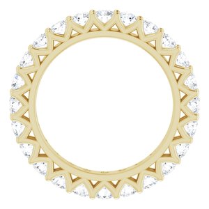 Bracelet d'éternité en diamant 14K jaune 1 1/2 CTW