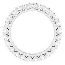 Load image into Gallery viewer, Platinum 1 5/8 CTW Diamond Eternity Band
