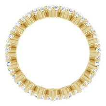 Charger l&#39;image dans la galerie, Bracelet d&#39;éternité en diamant 14K jaune 1 5/8 CTW

