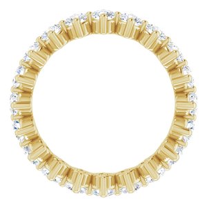 14K Yellow 1 7/8 CTW Diamond Eternity Band