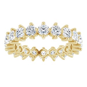 Bracelet d'éternité en diamant 14K jaune 1 5/8 CTW