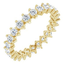 Charger l&#39;image dans la galerie, Bracelet d&#39;éternité en diamant 14K jaune 1 1/3 CTW
