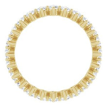 Charger l&#39;image dans la galerie, Bracelet d&#39;éternité en diamant 14K jaune 1 3/8 CTW
