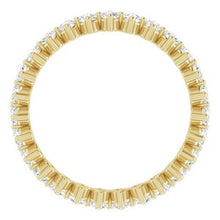 Charger l&#39;image dans la galerie, Bracelet d&#39;éternité en diamant 14K jaune 1 1/3 CTW
