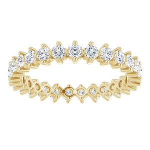 Bracelet d'éternité en diamant 14K jaune 1 1/3 CTW