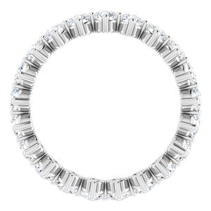 Bracelet d'éternité en diamant blanc 14K 2 1/8 CTW