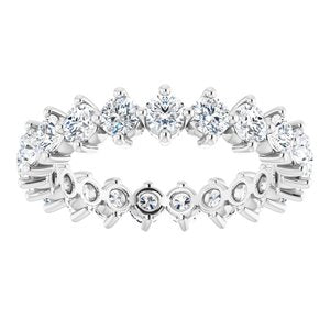 Bracelet d'éternité en diamant blanc 14K 2 1/8 CTW