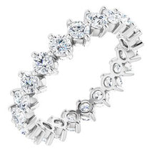 Load image into Gallery viewer, Platinum 2 CTW Diamond Eternity Band
