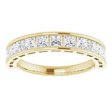Load image into Gallery viewer, 14K Yellow 1 1/5 CTW Diamond Anniversary Band
