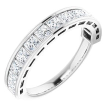 Charger l&#39;image dans la galerie, Bande d&#39;anniversaire en platine 1 1/5 CTW Diamond
