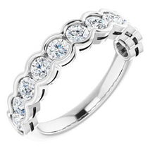 Load image into Gallery viewer, 14K White 1 1/8 CTW Diamond Anniversary Band
