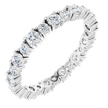 Load image into Gallery viewer, Platinum 1 CTW Diamond Eternity Band
