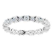 Load image into Gallery viewer, Platinum 1 CTW Diamond Eternity Band
