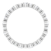 Load image into Gallery viewer, Platinum 1 CTW Diamond Eternity Band
