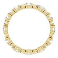Load image into Gallery viewer, 14K Yellow 1 1/2CTW Diamond Eternity Band
