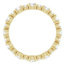 Load image into Gallery viewer, 14K Yellow 1 1/2 CTW Diamond Eternity Band
