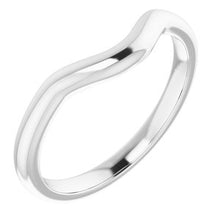 Charger l'image dans la galerie, Sterling Silver Band for 7 mm Round Ring
