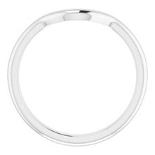 Load image into Gallery viewer, Sterling Silver Band for 8x6 mm Oval Ring
