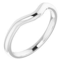 Charger l'image dans la galerie, Sterling Silver Band for 5.5 mm Round Ring
