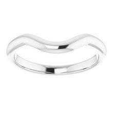Charger l'image dans la galerie, Sterling Silver Band for 8.2 mm Round Ring
