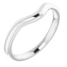 Charger l'image dans la galerie, Sterling Silver Band for 5.8 mm Round Ring
