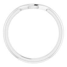 Charger l'image dans la galerie, Sterling Silver Band for 7x5 mm Oval Ring
