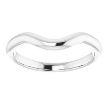 Charger l'image dans la galerie, Sterling Silver Band for 7.4 mm Round Ring
