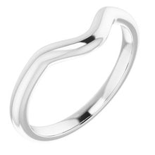 Load image into Gallery viewer, Sterling Silver Band for 8x6 mm Oval Ring

