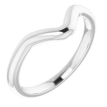 Load image into Gallery viewer, Sterling Silver Band for 9x4.5 mm Marquise Ring
