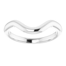 Load image into Gallery viewer, Sterling Silver Band for 11x9 mm Oval Ring
