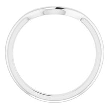 Load image into Gallery viewer, Sterling Silver Band for 10x8 mm Oval Ring

