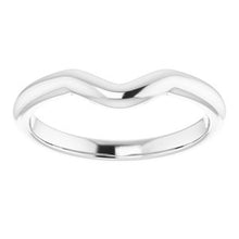 Charger l'image dans la galerie, Sterling Silver Band for 6x4 mm Oval Ring
