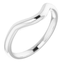 Charger l'image dans la galerie, Sterling Silver Band for 8.8 mm Round Ring
