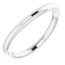 Load image into Gallery viewer, Sterling Silver Band for 8 mm Cushion Ring
