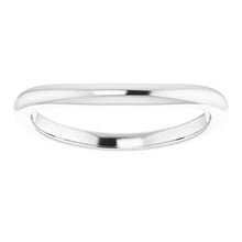 Charger l'image dans la galerie, Sterling Silver Band for 11 mm Cushion Ring
