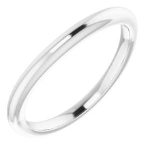 Charger l&#39;image dans la galerie, Sterling Silver Band for 6.5 mm Round Ring
