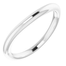 Load image into Gallery viewer, Sterling Silver Band for 9 mm Cushion Ring
