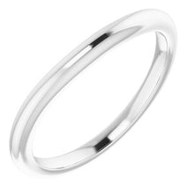 Load image into Gallery viewer, Sterling Silver Band for 4 mm Square Ring
